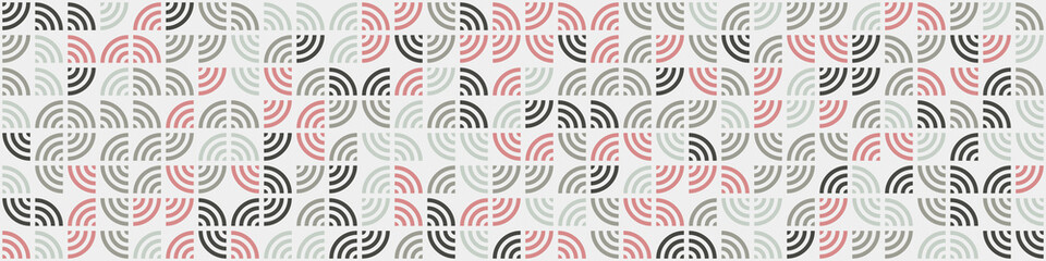 Abstract Geometric Pattern generative computational art illustration