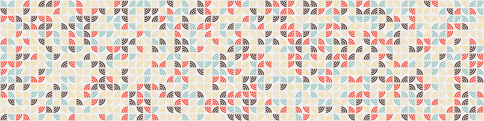 Obraz premium Abstract Geometric Pattern generative computational art illustration