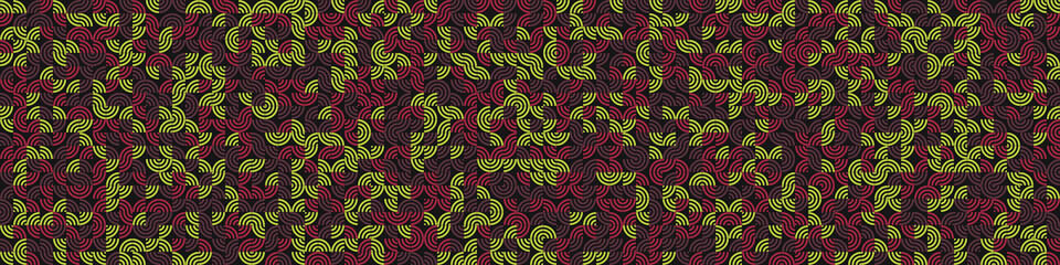 Abstract Geometric Pattern generative computational art illustration