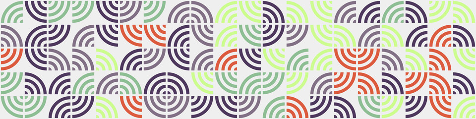 Abstract Geometric Pattern generative computational art illustration