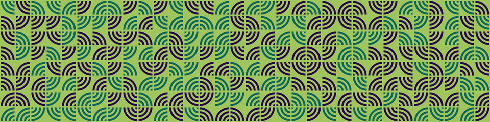 Obraz premium Abstract Geometric Pattern generative computational art illustration