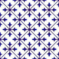 cute blue pattern