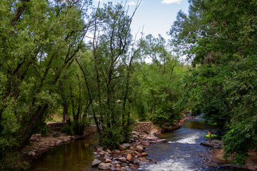 Tubing in Boulder Creek_Boulder, Colorado