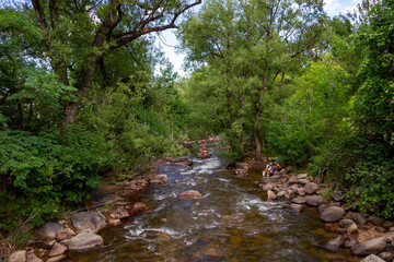 Tubing in Boulder Creek_Boulder, Colorado