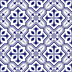 Printed roller blinds Portugal ceramic tiles tile pattern vector