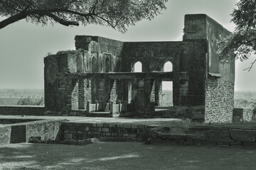 ruins of an old castle