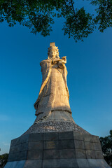 Fototapeta na wymiar A-Ma goddess Statue in Macau