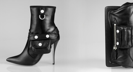 Fashion summer shoes for women studio shoot