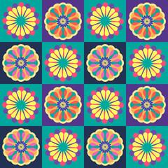 colorful background flower