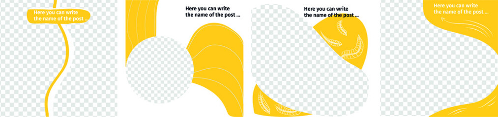 template for social media