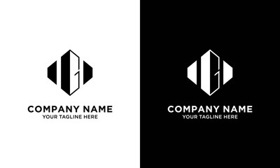 letter G and building logo design