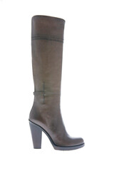 Fashionable women boots for all seasons. Studio shoot