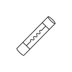 Electrical fuse icon design. vector illustration