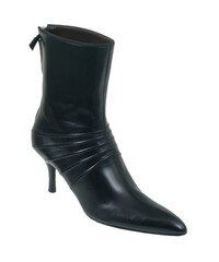 Fashionable women boots for all seasons. Studio shoot