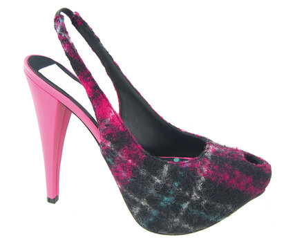 Fashion summer shoes for women studio shoot