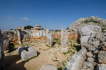 Torre d'en Galmés talayotic village, Alaior, Menorca, Balearic Islands, Spain