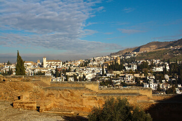 Fototapeta premium Picturesque impressions from the Alhambra in Spain