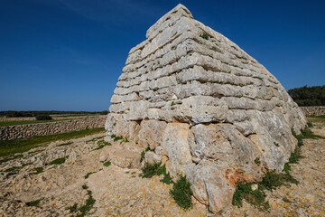Naveta des Tudons, prototalayotic, Ciutadella, Menorca, Balearic Islands, Spain
