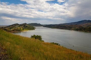 Obraz premium Horsetooth Reservoir_Fort Collin Colorado