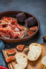 Spanish tapas and pinchos with wine