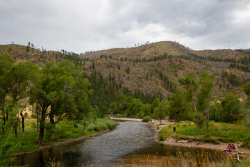 Obraz premium Poudre River_Fort Collins Colorado