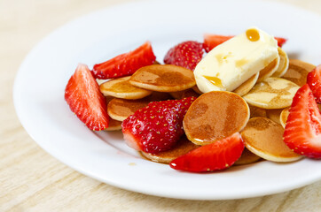mini pancakes cereal