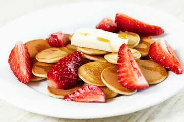 mini pancakes cereal