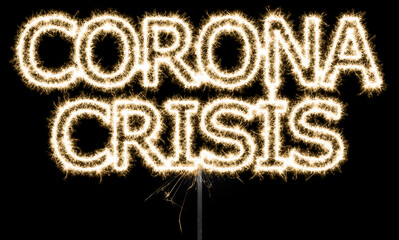 Corona crisis - Made out of sparkles