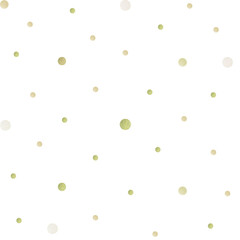 Pattern dots. Pattern seamless of light green polka dots
