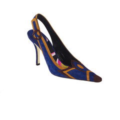 Fashion summer shoes for women studio shoot