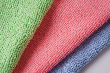 Multicolor micro Fiber cleaning cloth with static electricity that attracts dust