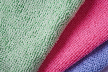 Multicolor micro Fiber cleaning cloth with static electricity that attracts dust