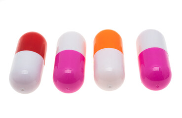 large medical capsule isolated