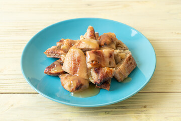 grilled bananas with coconut caramel sauce