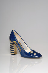 Fashion summer shoes for women studio shoot