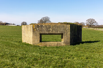 World War II anti tank bunker. Anti-Tank Pillbox these bunkers were used for the defense of the...