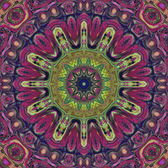 amstract mandala style pattern