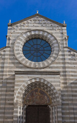 The church of Sant'Agostino is a former religious building in the historic center of Genoa, located in Piazza Renato Negri, in the Molo district