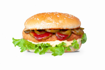 Burger food photo