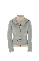 Fashionable winter and autumn women clothes. Studio shoot