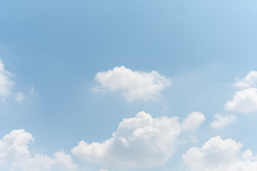 blue sky background with white clouds