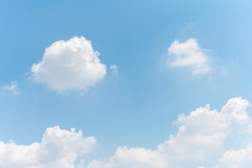 blue sky background with white clouds