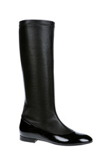 Fashionable women boots for all seasons. Studio shoot