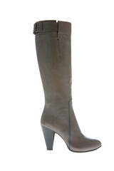 Fashionable women boots for all seasons. Studio shoot
