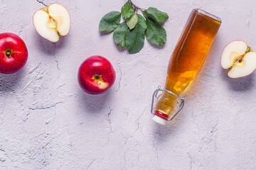 Apple cider vinegar or fermented fruit drink