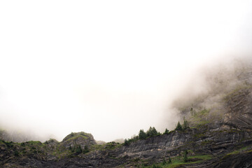 Rainy afternoon in the Swiss Alps - Wallis, Switzerland