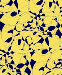 Abstract seamless background pattern. Vector illustration, fabric swatch, wallpaper