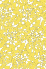Abstract seamless background pattern. Vector illustration, fabric swatch, wallpaper