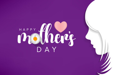 Mother's Day is a celebration honoring the mother of the family, as well as motherhood, maternal bonds, and the influence of mothers in society. It is held on the second Sunday of May. vector art.