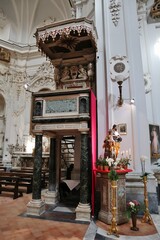 Napoli - Pulpito della Chiesa di Santa Maria di Costantinopoli